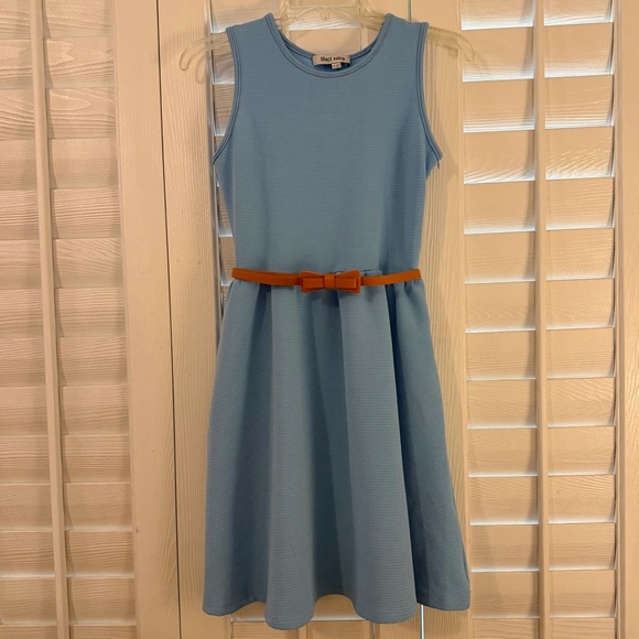Grace Karin Other - Grace Karin Sleeveless Fit-and-Flare Dress with Bow Belt, EUC, Girls 11/12